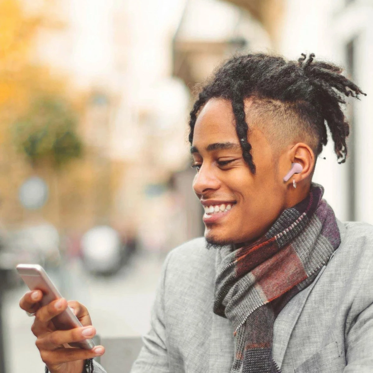 Kufje JVC HAA-7TPNU pa tela, in-ear, rozë