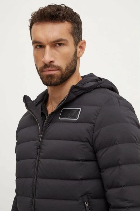 Jakne për meshkuj Emporio Armani, të zeza