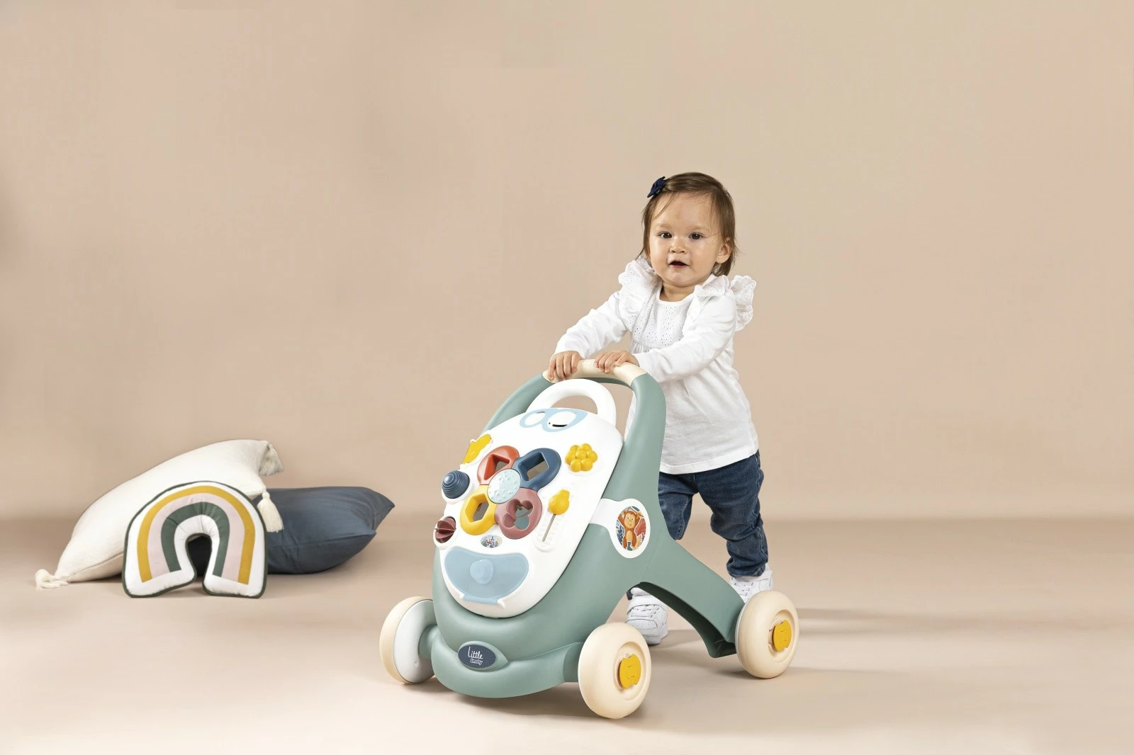 Walker për fëmijë Smoby Little 3-in-1, 50x43x47cm, Multikolor
