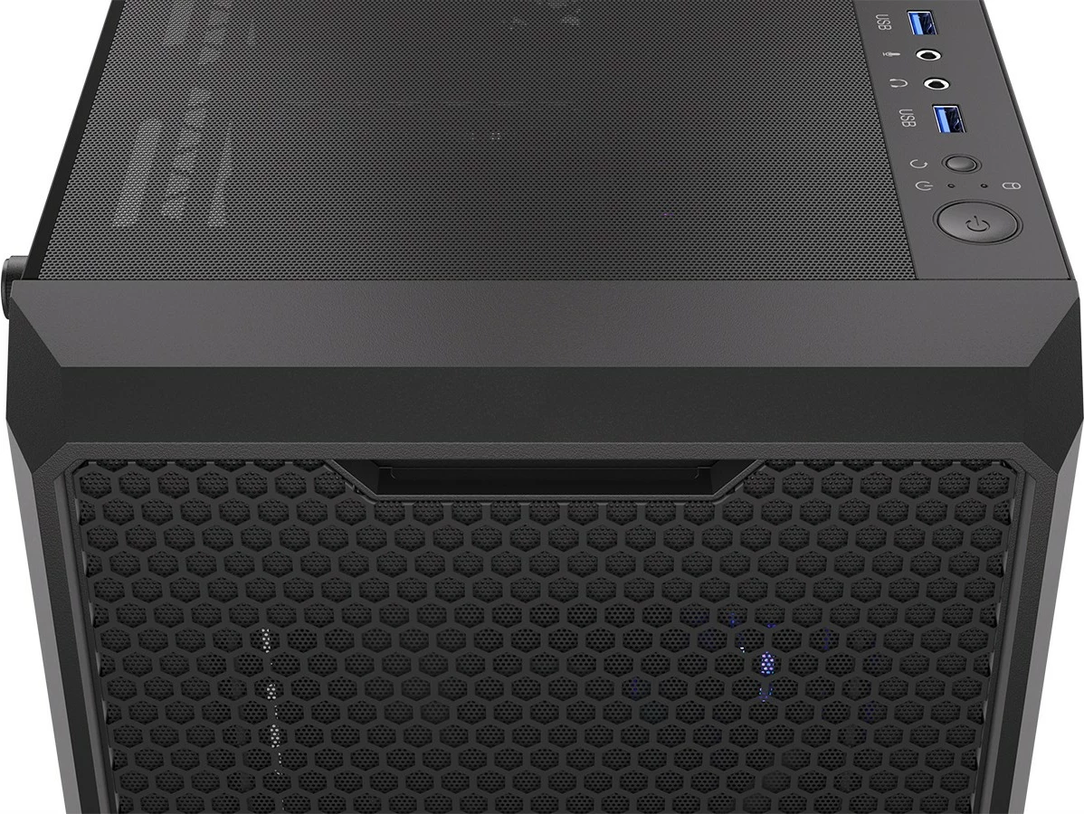 Kasë Endorfy Regnum 400 Air, Midi Tower, Tempered Glass, E zezë