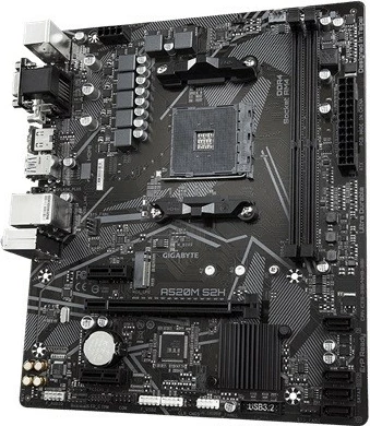 Pllakë amë Gigabyte A520M S2H, Socket AM4, micro ATX