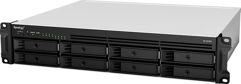 NAS Synology RackStation RS1221RP+, Ryzen Embedded V1500B, 4 GB DDR4, Rack (2U)