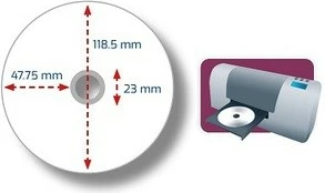 DVD-R Verbatim My Media 4.7GB x16, 50 copë, për printim