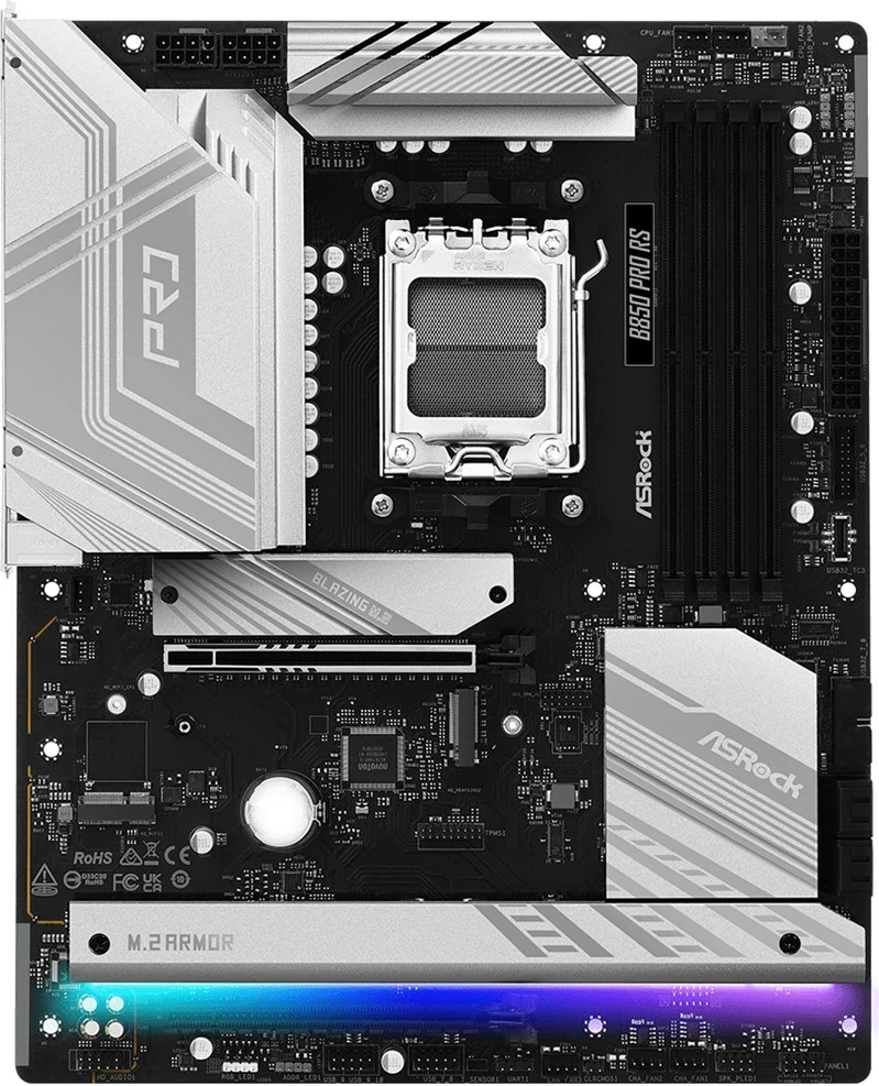 Pllakë amë Asrock B850 Pro RS, Socket AM5, ATX