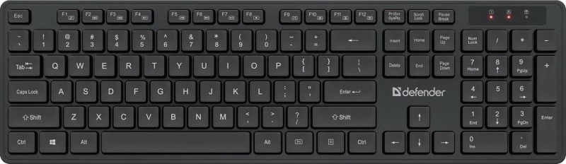Set tastierë + maus wireless Defender LIMA C-993 RF, USB, i zi