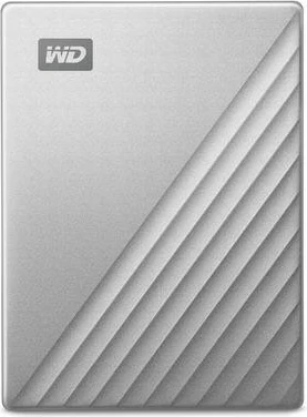 Hard disk Western Digital My Passport Ultra 2TB, USB-C/USB3.0, Argjendtë