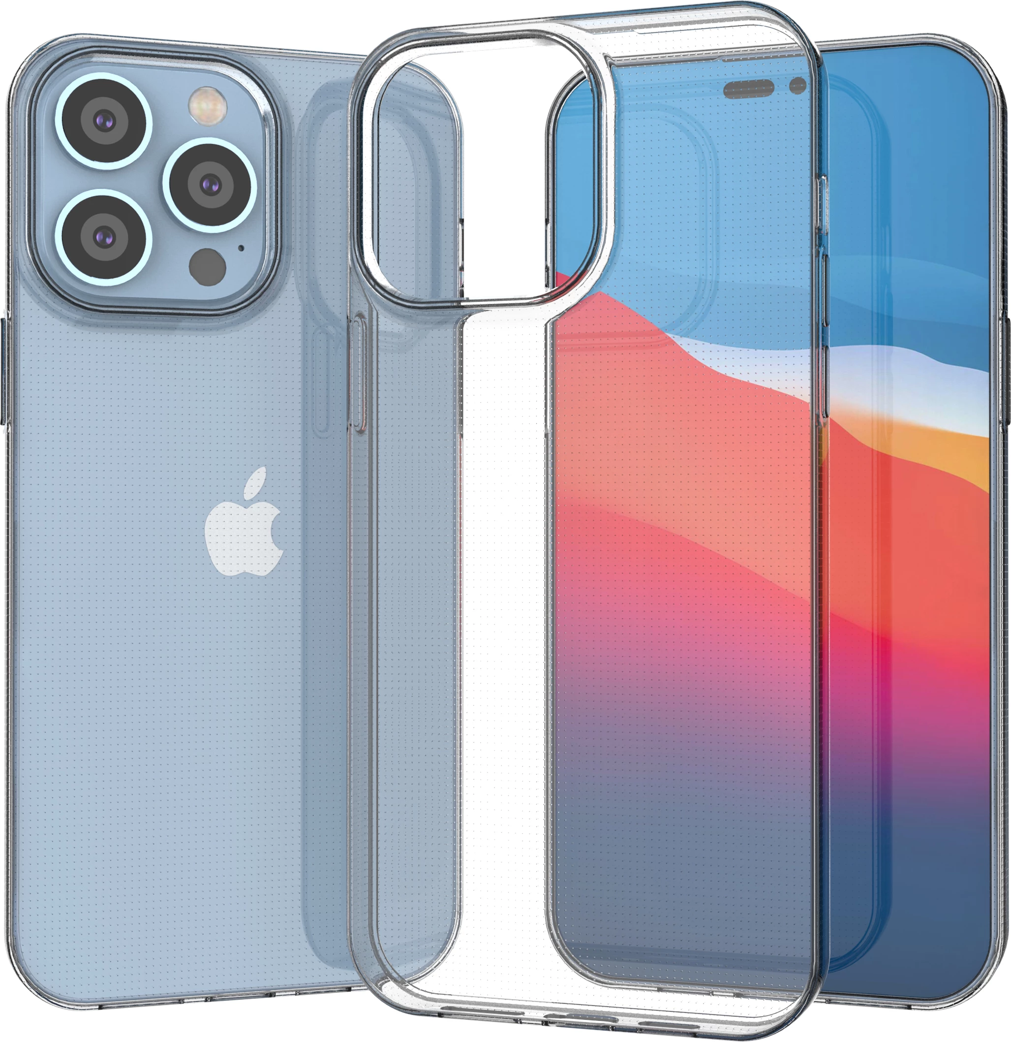 Mbështjellës Hurtel Ultra Clear 0.5mm për iPhone 14 Pro Max, Transparent