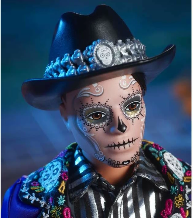 Kukull koleksionuese Barbie Signature Ken Dia De Muertos 2023, Mattel