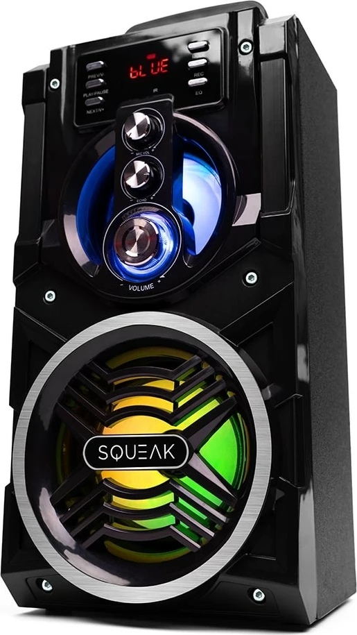 Altoparlant portativ Bluetooth SQUEAK SQ1000 Beatboxer me karaoke, 20W, i zi