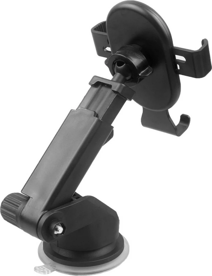 Mbështjellës telefoni për veturë TB AJTBXWCAR2W1XXB, i zi, 2-në-1 për xham ose grilë