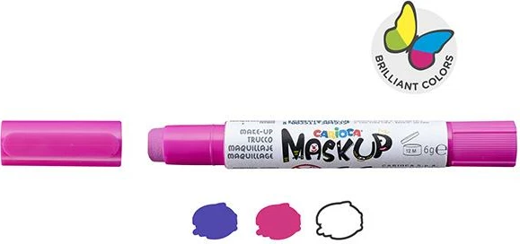 Set ngjyra fytyre Carioca Mask Up Princess, 3 Ngjyra