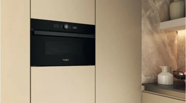 Mikrovalë inkaso Whirlpool WMD44MB 31L 1000W me skarë 800W kontroll me prekje pjatë 32.5 cm e zezë