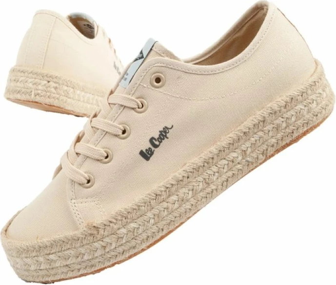 Këpucë femra Lee Cooper, bezhë