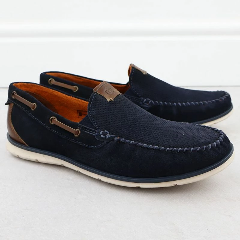 Këpucë lifestyle për meshkuj Bugatti, navy