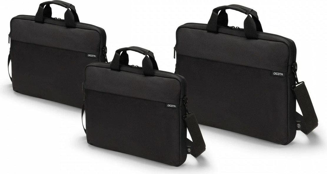 Mbështjellës DICOTA Slim Case ONE 14-16", rPET, i zi