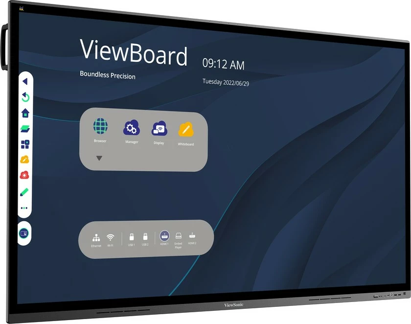 Panel interaktiv Viewsonic IFP8662, 86 inch, 4K UHD, LED, Wi-Fi