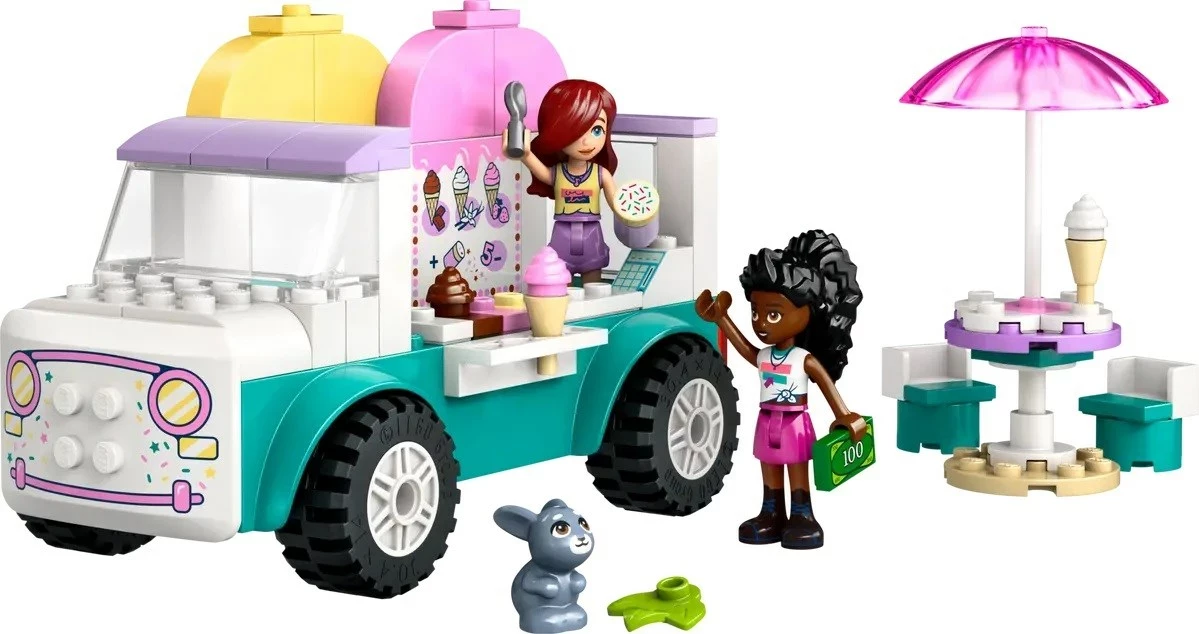 Set LEGO Friends 42644 Furgoni i Akullores Heartlake City