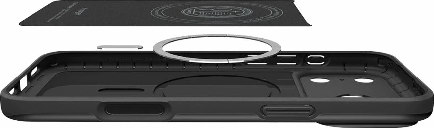 Mbështjellës Spigen Thin Fit MagSafe për iPhone 17 Pro Max, i zi