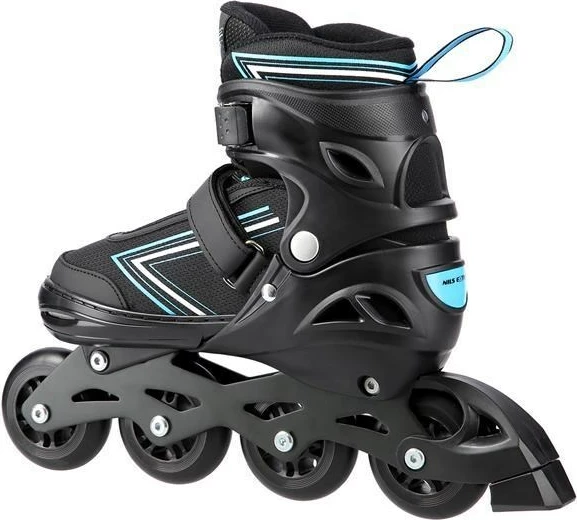 Patina unisex NILS eXtreme NH11912 A 2IN1, të zeza/kaltra               