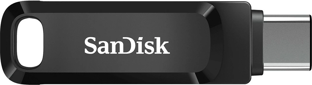 USB SanDisk Ultra Dual Drive, 128 GB, USB Type-A / USB Type-C, 3.2 Gen 1, 150 MB/s, Slide, E zezë, Argjendtë