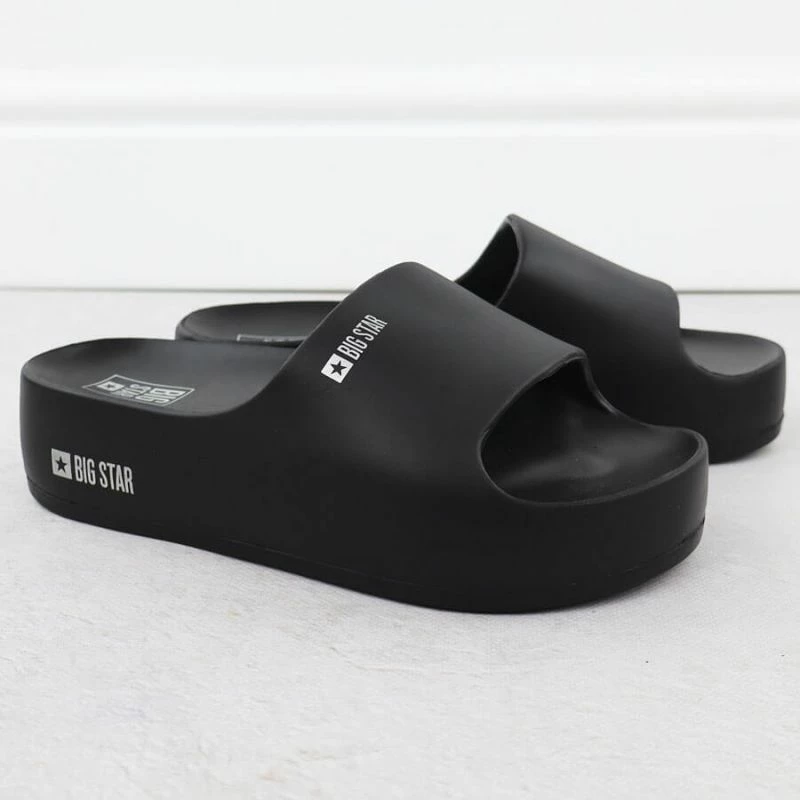 Shapka platforme për femra Big Star, të zeza