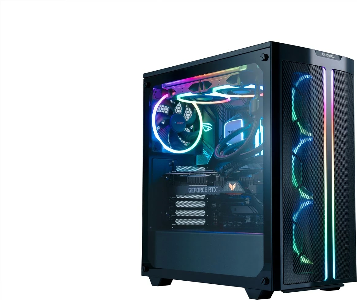 Ventilatorë BE QUIET! Light Wings 140mm ARGB PWM, 3 Pack, Zi