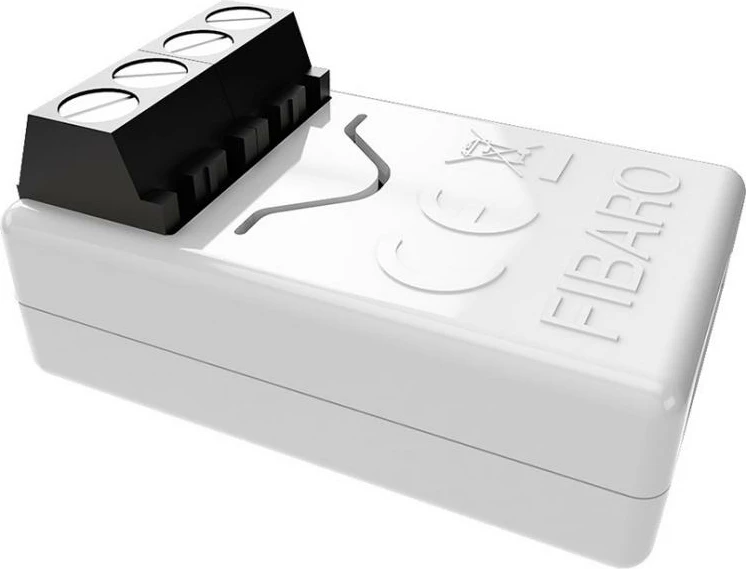 Modul smart, FIBARO Smart Implant FGBS-222 (FGBS222), integrim me hyrje/dalje, e bardhë