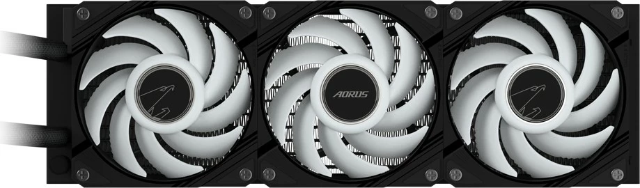 Ftohës uji Gigabyte AORUS WATERFORCE II 360, 3x120mm ARGB, i zi