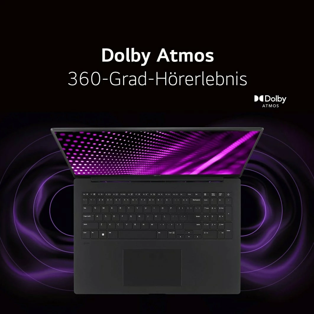 Kompjuter portativ LG gram Pro 17Z90SP-G.AA78G, Core Ultra 7 155H, 16GB/1TB, IPS, e zezë