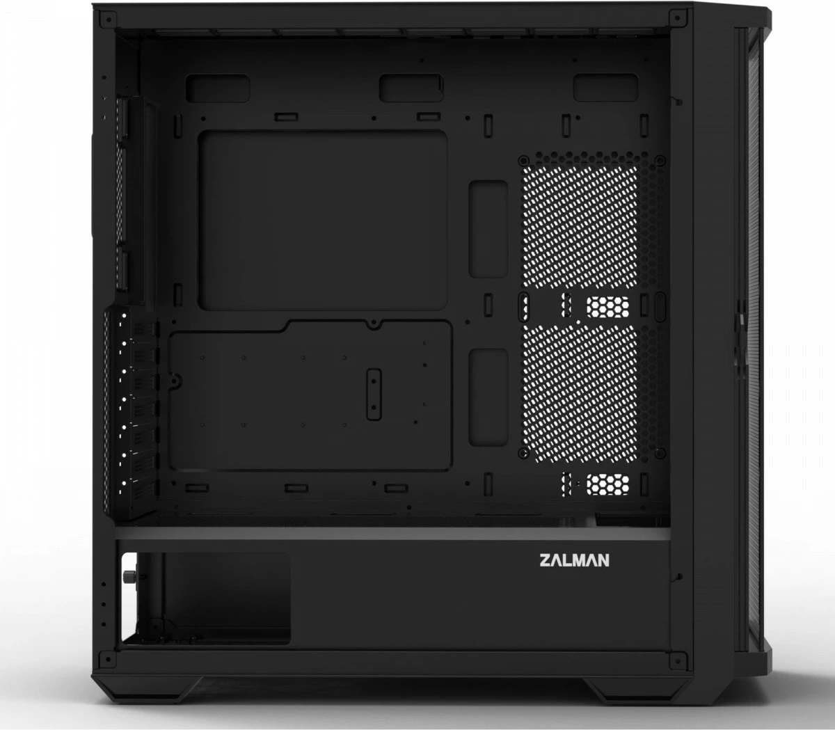 Kasë Zalman Z10 PLUS, ATX Mid Tower, 4x ARGB ventilatorë, E zezë