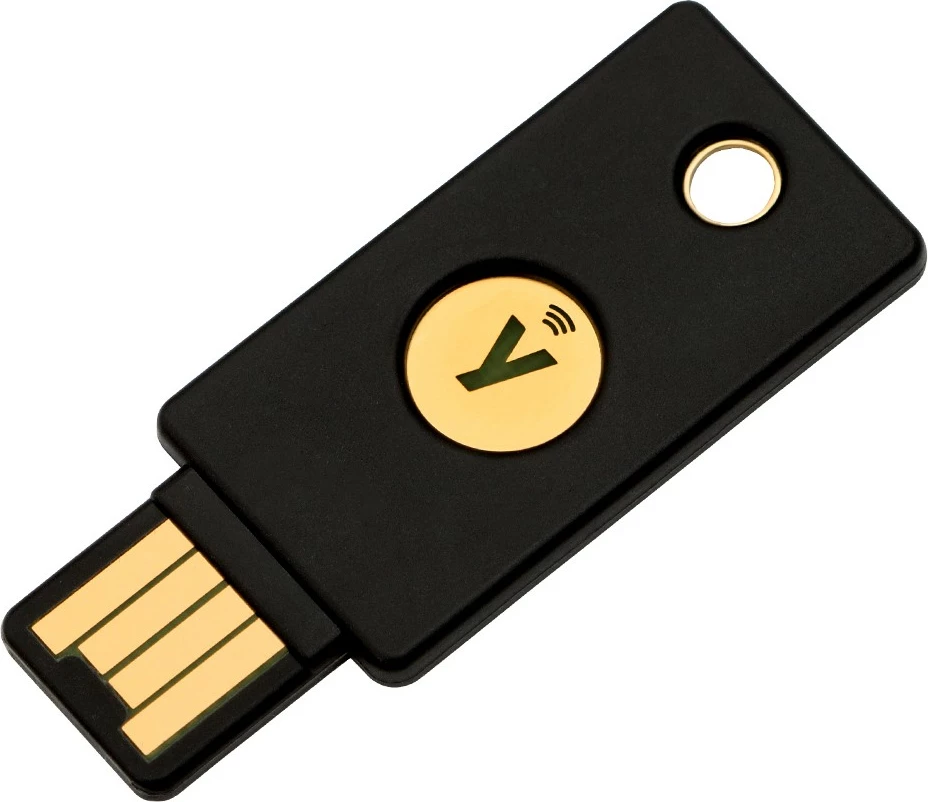 Çelës sigurie Yubico YubiKey 5 NFC, USB-A, i zi