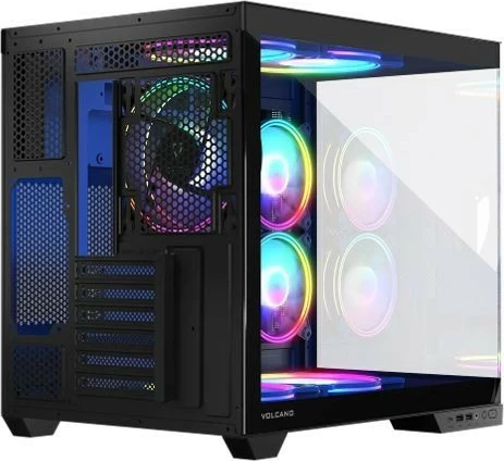 Kasë MODECOM Volcano Panorama APEX ARGB 3F Midi, Gri