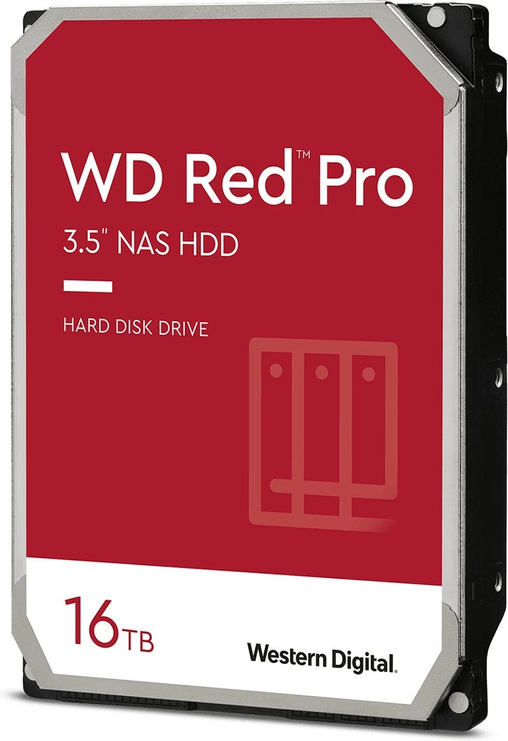 Hard disk Western Digital Red Pro 16 TB 7200 RPM 3.5 Serial ATA