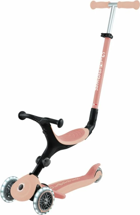 Skuter për fëmijë Globber, portokalli dhe rozë