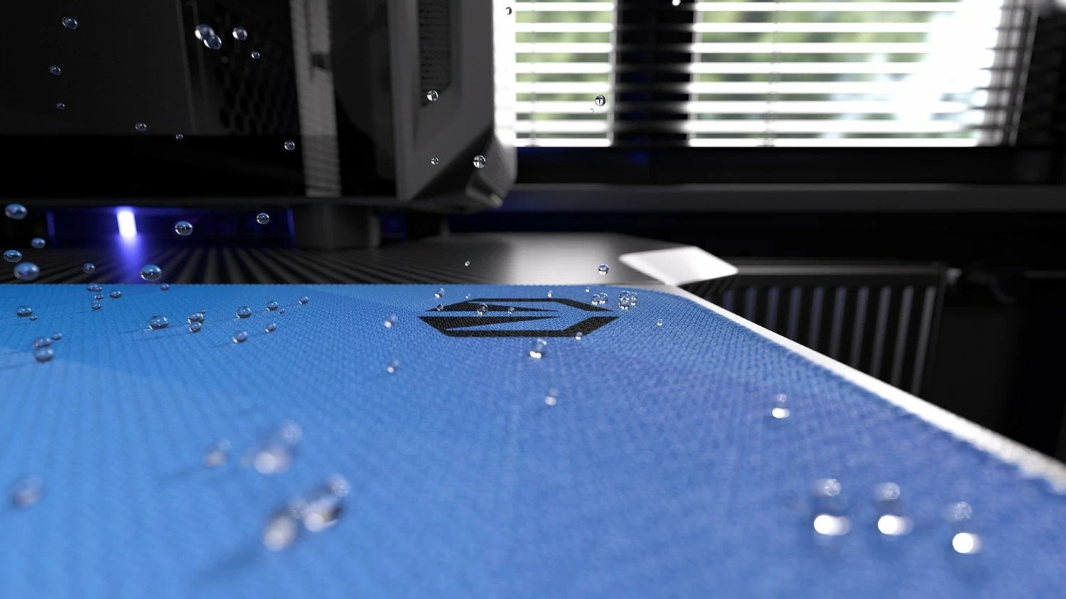 Mauspad Endorfy Crystal Blue XL, material, për lojtarë, ngjyrë blu