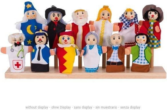 Set kukullash gishti GOKI, 12 copë, 10cm