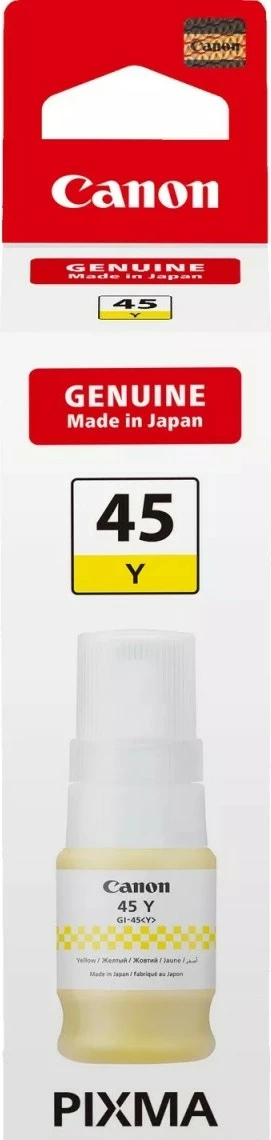 Toner Canon GI-45Y, për MAXIFY GX1040/GX2040, 40ml, Verdhë
