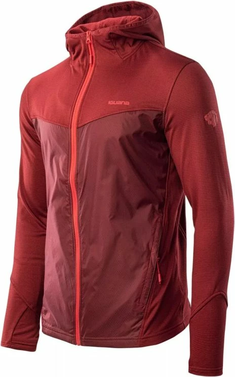 Duks me kapuç Iguana për meshkuj, i kuq