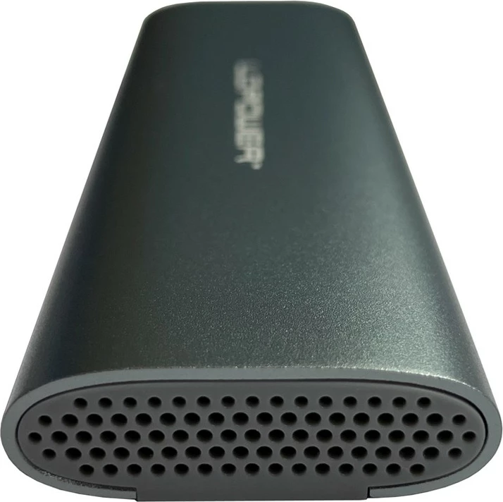 Kasë LC-Power LC-M2-C-MULTI-2 për SSD M.2, PCI Express/SATA, USB 3.2, anthracite