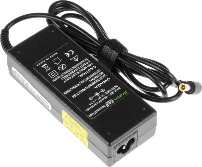 Adapter rryme Green Cell AD31P për laptop Sony, 90W, i zi