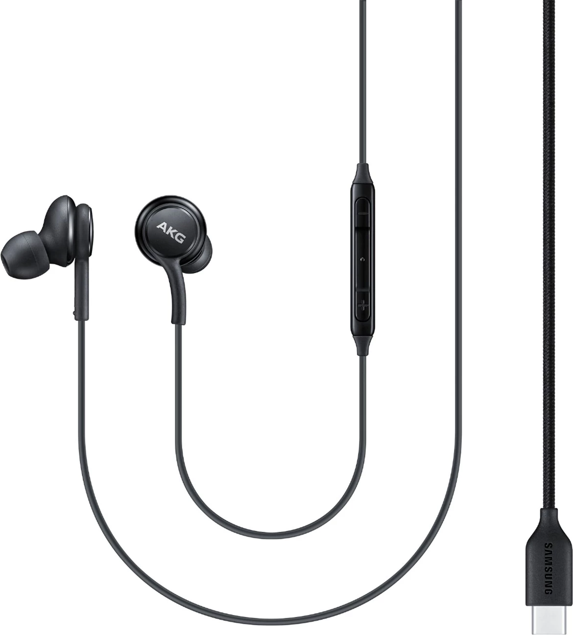 Kufje Samsung EO-IC100 BBE by AKG me USB-C, In-ear, 1.2m, e zezë