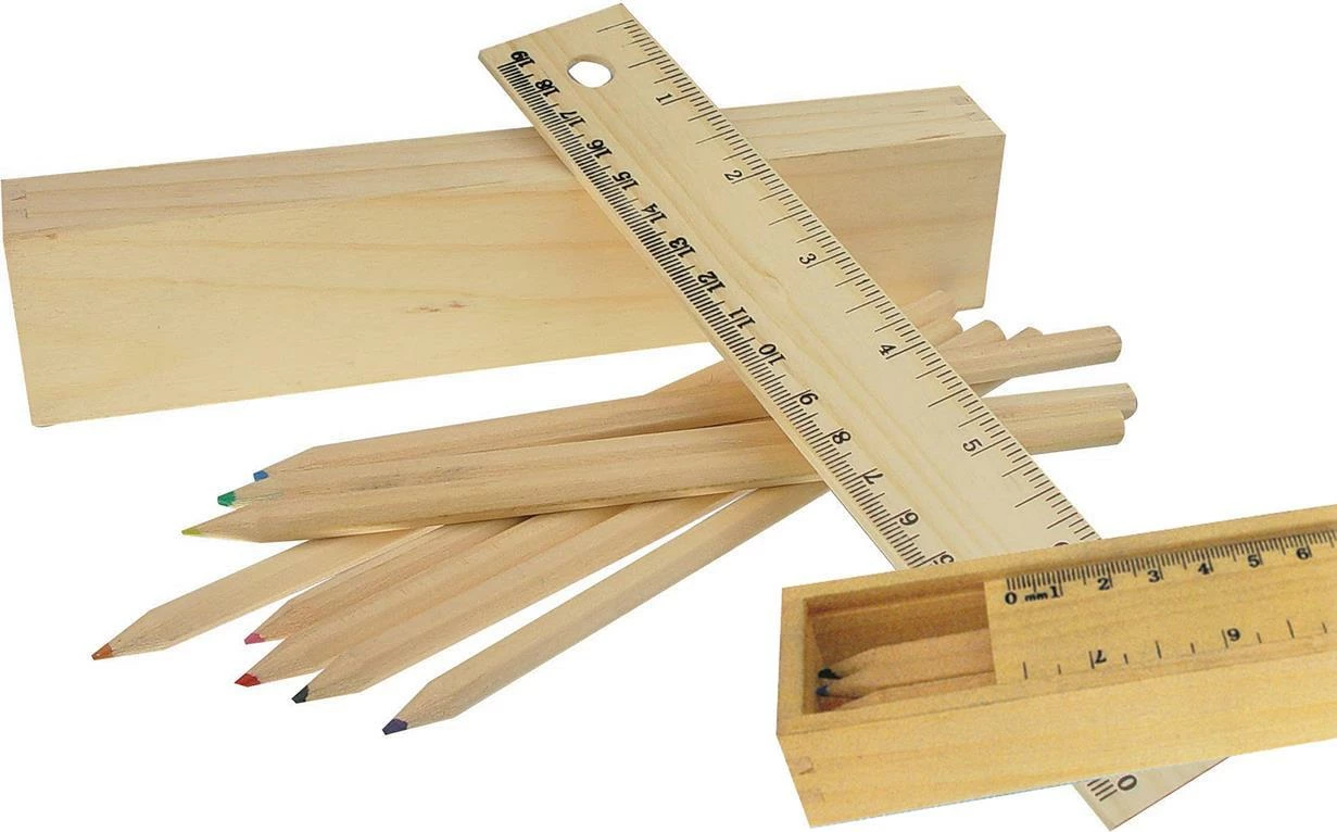 Lapsa me Ngjyra NEXT me vizore, në kuti druri, 8 Ngjyra