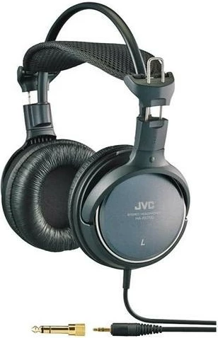 Kufje JVC HA-RX700, full-size, stereo, 3.5 mm/6.3 mm, e zezë