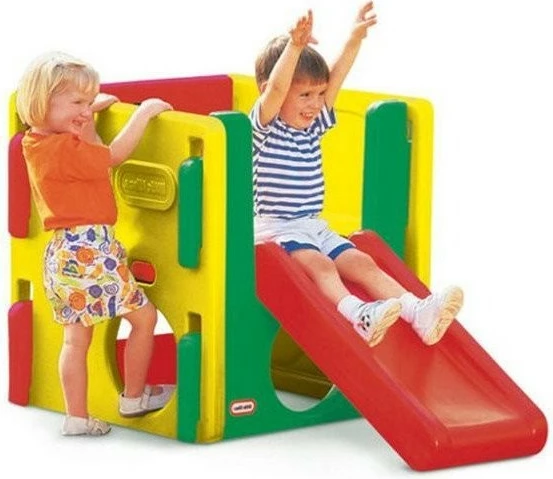 Kënd lojërash Little Tikes Monkey Playground, 77x130x76 cm, e gjelbër/e kuqe/e verdhë