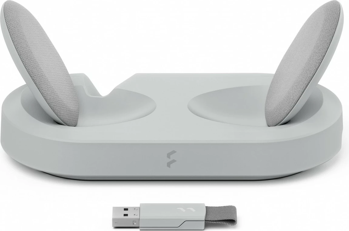 Kufje pa tela Fractal Design Scape Light, me mikrofon të heqshëm, të bardha