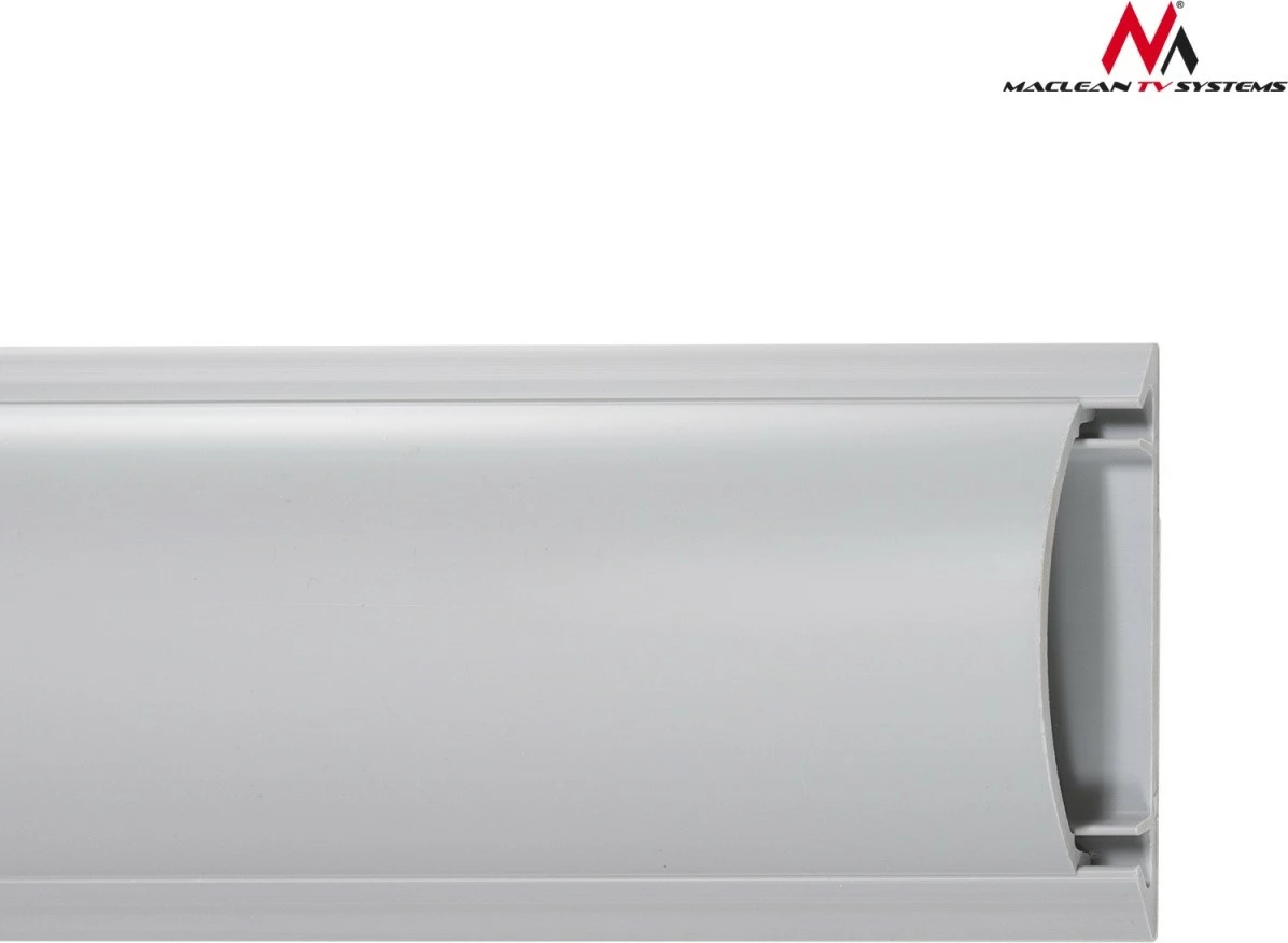 Organizues kabllosh Maclean MCTV-674, shirit mbulues për dysheme, Gri