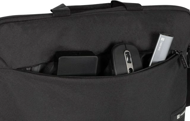 Mbështjellës Natec Goa për laptop 15.6", i zi