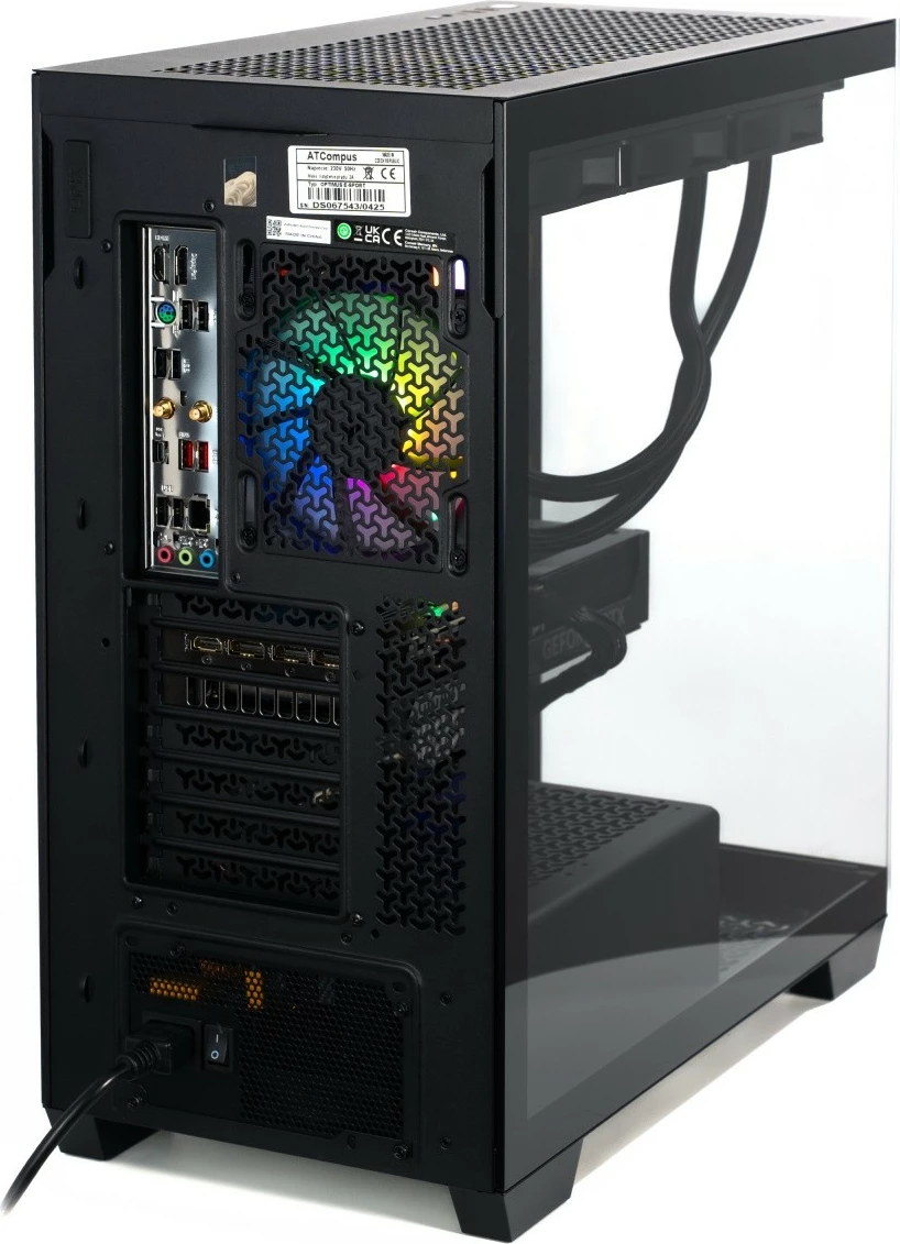 Kompjuter gaming, OPTIMUS, E-Sport GB550T-CR11, Ryzen 7 5800X, 16GB RAM, 1TB SSD, GeForce RTX 5070 12GB, Windows 11 Home, i zi