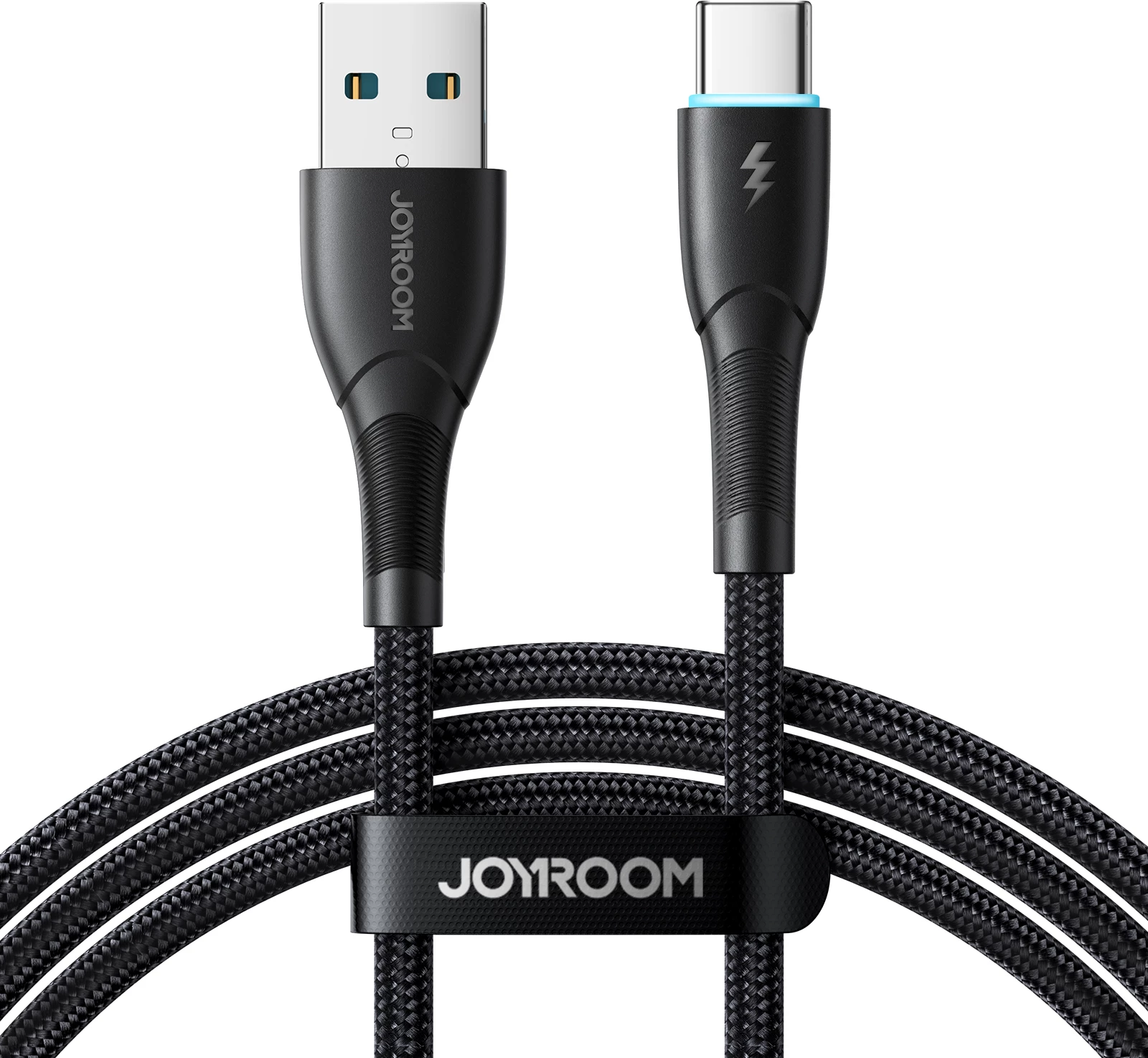 Kabllo Joyroom Starry Series SA32-AC3, USB-A në USB-C, 1m, 3A, e zezë