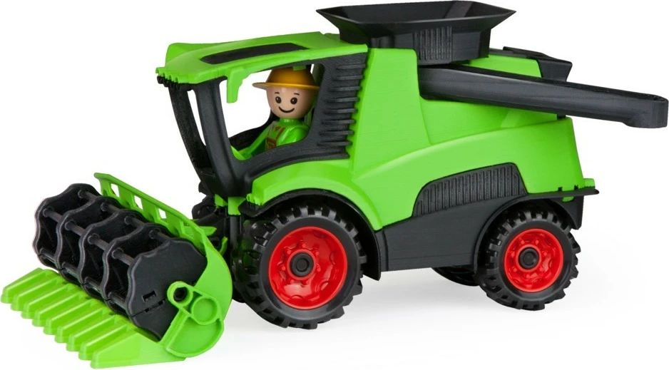Lodër kombajnë Lena 01626, plastikë, e gjelbër, me figurë